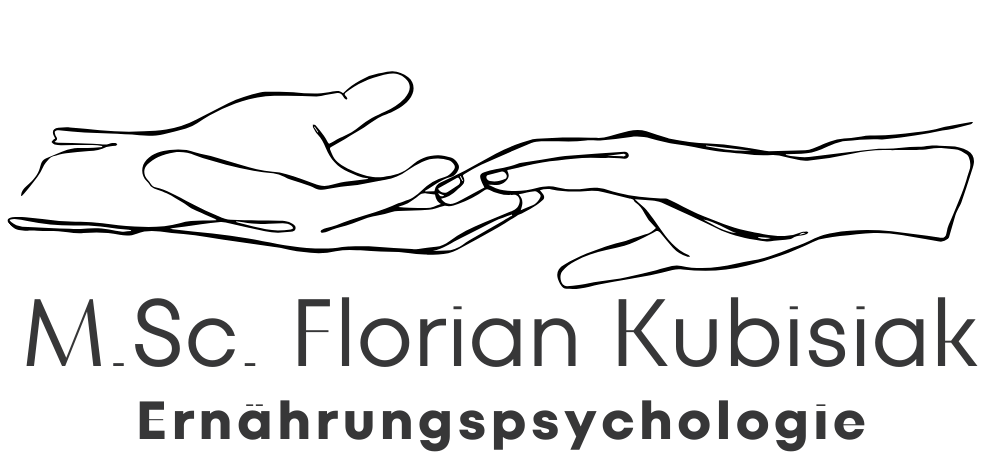 Logo der Ernährungsberatung: Zwei Hände, die sich zur Berührung ausstrecken und sanft berühren.